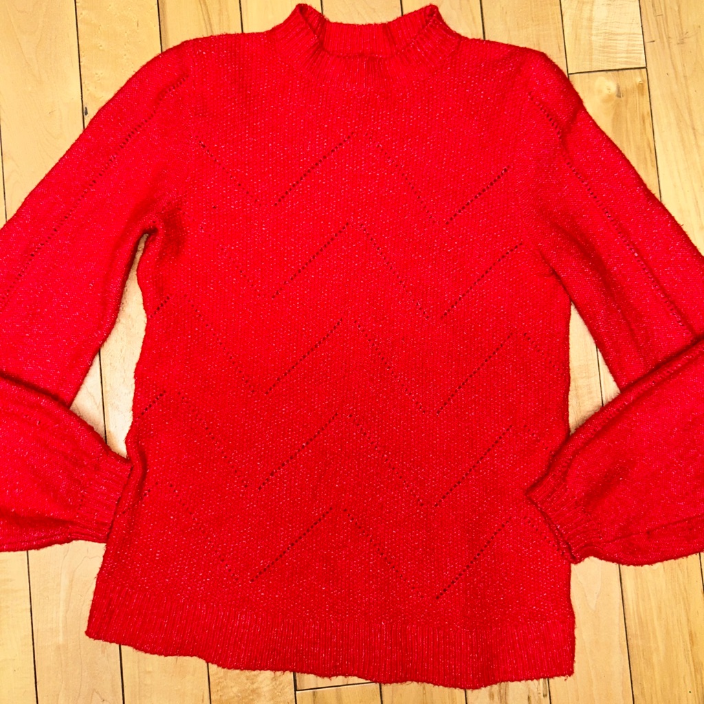 Red Lucky Brand Sweater
